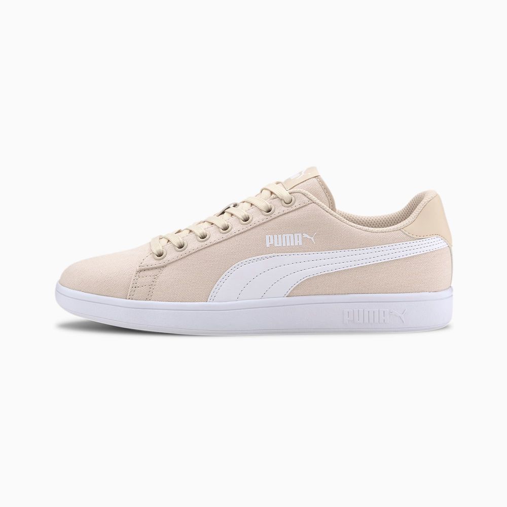 Puma Smash v2 Vászon Férfi Sportcipő - Fehér ( Hungary - EDAKP3495 )